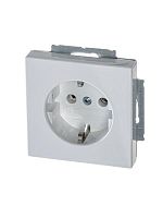 Розетка SCHUKO 16А 250В, серия solo/future, цвет davos/альпийский белый 20 EUC-84-500 | код 2CKA002011A6207 | ABB