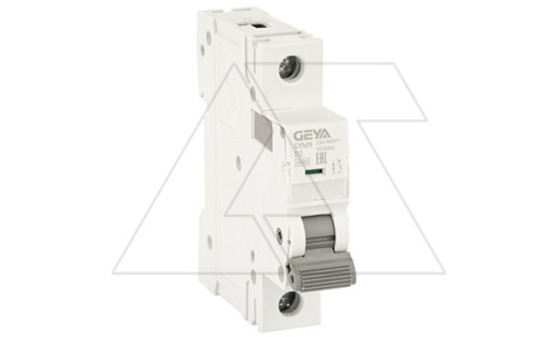 Авт. выключатель GYM9-1P-2D, 1P, 2A, хар-ка D, 6kA, 1M | код GYM91P2D | GEYA Авт. выключатель GYM9-1P-2D, 1P, 2A, хар-ка D, 6kA, 1M | код GYM91P2D | GEYA