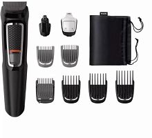 Триммер Philips MG3740/15 черный (насадок в компл:9шт) | код 1891666 | PHILIPS