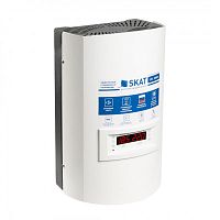 Skat STL 10000 исп. Н, стабилизатор сетевого напряжения, настенный, 220 В 10000 ВА, Uвх. 120-280 В | код 779 | БАСТИОН