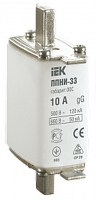 Вставка предохранителя ППНИ-33 10А габарит 00С I | код DPP11-010 | IEK