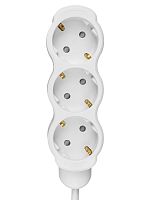 Удлинитель бытовой Люкс 3 гнезда, 3 м, с/з, с з/ш, ПВС 3х1 мм2, 16 А, 250 В, 3500 Вт TDM | код SQ1303-4026 | TDM