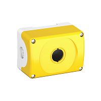 PB-BK01G Корпус для кнопок 1 место. (Серый - Черный) | код PB-BK01G | Plastim