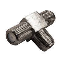 Переход соединитель x3 гнезда F (F-тройник) PROCONNECT | код 05-4204-4 | PROCONNECT