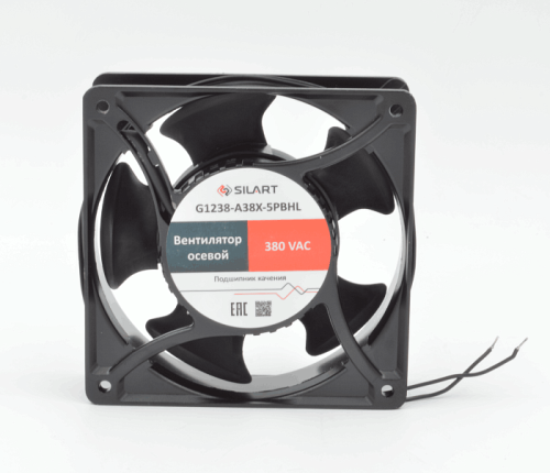 G1750-A38X-9PBHL Вентилятор осевой SILART, 172 х 150 х 51, 380 VAC, подшипник качения | код G1750-A38X-9PBHL | SILART