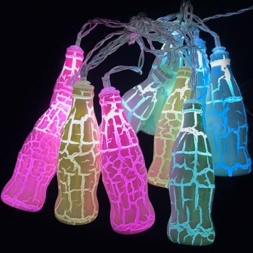 Гирлянда "Бутылочки" ILD-16WW-BT 16 LED 2.2м IP20 220В теплый бел. | код 4690601047267 | SHLights