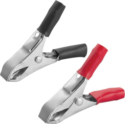 Зажим "крокодил" 10А 80 858 OAC-10A-50-H2 (уп.2шт) | код 80858 | ОНЛАЙТ