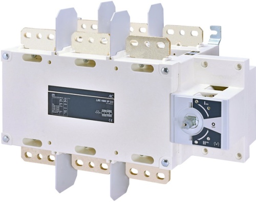 Переключатель нагрузки LBS CO 3P 1600 (1-0-2, 1600А) | код 004661557 | ETI Переключатель нагрузки LBS CO 3P 1600 (1-0-2, 1600А) | код 004661557 | ETI