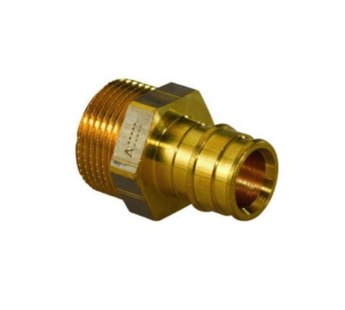 Штуцер Q&E 25 х 1' НР DR-латунь | код 1047863 | Uponor