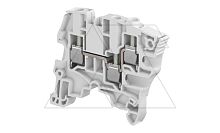 Клемма ZS6-3S-BL/6 винтовой зажим, 3 контакта, 32А, 800В, синий | код 1SNK506021R0000 | Entrelec