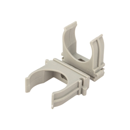 Крепеж-клипса для трубы o 25 мм серая (10 шт./уп.) REXANT | код 28-0125-4 | REXANT Крепеж-клипса для трубы o 25 мм серая (10 шт./уп.) REXANT | код 28-0125-4 | REXANT