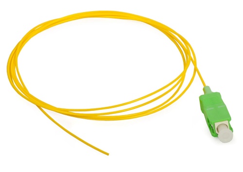 Шнур оптический монтажный 9/125 LC/APC 1 метр (pigtail) | код Pt-LC/APC-1м | ИнфоТелеком Шнур оптический монтажный 9/125 LC/APC 1 метр (pigtail) | код Pt-LC/APC-1м | ИнфоТелеком