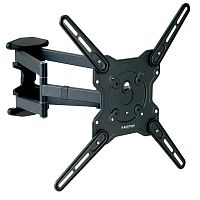 Кронштейн для телевизора Kromax OPTIMA-407 серый 22-65 макс.45кг настенный поворот и наклон | код 1034282 | KROMAX