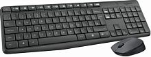 Клавиатура + мышь Logitech MK235 (Ru layout) клав:серый мышь:серый USB беспроводная (920-007948) | код 373913 | Logitech
