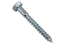 Шуруп DIN571 8х60 сантехнический, шестигранная головка (10шт) | код. 31636-0 | FIT