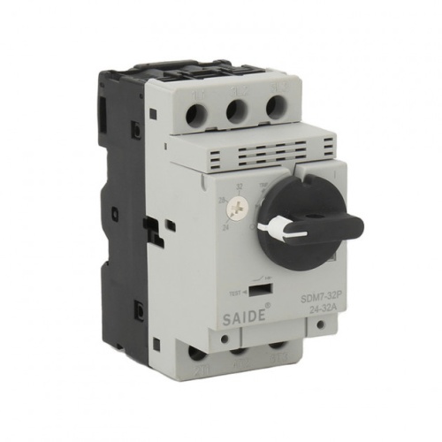 Авт. выключатель SDM7-32P-10, 3P, In=10A, 690VAC, Icu=100kA, Ie=6_10A, Ii=15In, CLASS 10A, управление рукояткой | код SDM7-32P-10N | SAIDE Авт. выключатель SDM7-32P-10, 3P, In=10A, 690VAC, Icu=100kA, Ie=6_10A, Ii=15In, CLASS 10A, управление рукояткой | код SDM7-32P-10N | SAIDE