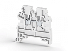 304 206, Клеммник на DIN-рейку 2,5мм.кв. (белый), AVK2,5 RD (RP) | код 0.0.0.3.04206RP | KLEMSAN