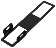 ITK Накладка на ручку LINEA N под опломбировку черная | код ITK-LN-S | ITK by IEK