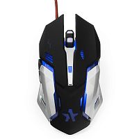 Мышь игровая Гарнизон GM-760G, Арктур 2 , USB, чип Х3, черн., софт тач, 3200 DPI, 6 кн.+колесо-кнопка, кабель 1.5 м | код GM-760G | Гарнизон