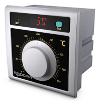 Температурный контроллер с аналоговым управлением и дисплеем, 96х96х50 мм,вход IC, 0...400C, выход реле, ON/OFF, 230VAC | код TRT-AD-L-230-J | INNOCONT