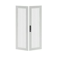 Дверь перфорированная двухстворчатая для IT-CQE 1600 x 600 RAL7035 | код RGITCPMD1660 | DKC