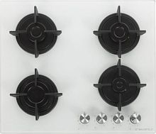 Газовая варочная поверхность Maunfeld EGHG.64.1CW/G белый | код 1512646 | MAUNFELD