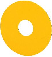 Шильдик для кнопки аварийной остановки, пустой, M22-XBK | код 269580 | EATON