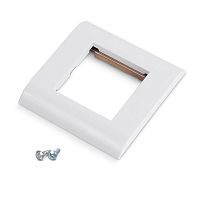 Панель лицевая 80х80 для модуля Mosaic, металлический суппорт | код 03-0130 | REXANT