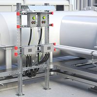 Рама монтажная, горячеоцинкованная , высота 1500 мм, ширина 700мм | код EX-FR1507 | DKC