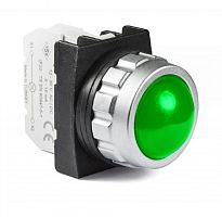 Светосигнальная арматура с блоком подсветки без лампы, зеленая H030XY | код H030XY | EMAS