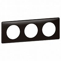 Рамка 3 поста CELIANE, карбон | код. 068983 | Legrand