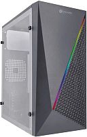 Корпус Оклик OCC-MN305 черный без БП mATX 1x80mm 2x120mm 1xUSB2.0 1xUSB3.0 audio | код 2002234 | Oklick