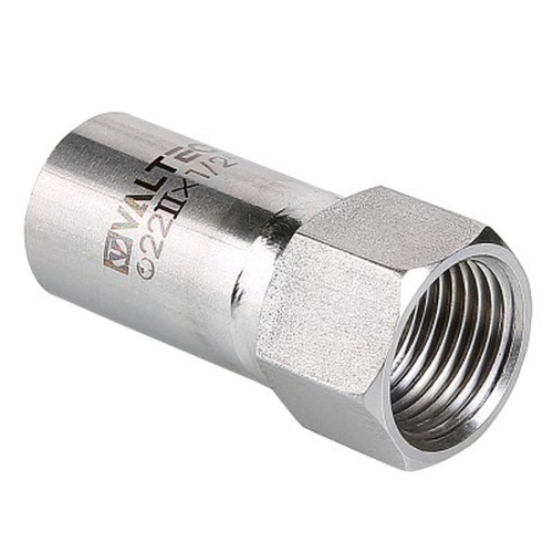 Вставка резьбовая нерж. сталь с вн.р. 15х1/2" | код. VTi.907.I.001504 | VALTEC