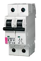 Автоматический выключатель ETIMAT 10 DC 2p В 16A (6 kA) | код 002128716 | ETI