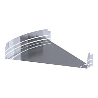 Угол горизонтальный изменяемый 0-45 градусов Стандарт INOX (AISI 316) 600х100 Промрукав | код PR16.3634 | ПРОМРУКАВ