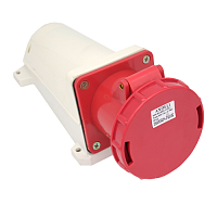 Розетка стационарная AM-133 63A 220V~250V 2P+E IP67 (ANDELI) | код ADL13-019 | ANDELI