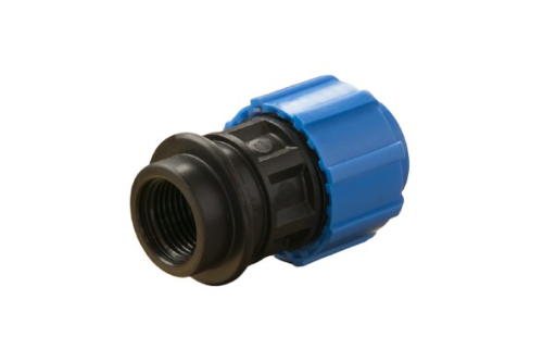 Муфта ПНД компрессионная ВР 20 х 1/2' | код 52002012 | Политэк Муфта ПНД компрессионная ВР 20 х 1/2' | код 52002012 | Политэк