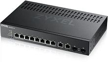 Коммутатор Zyxel GS2220-10-EU0101F (L2) 10x1Гбит/с 2xКомбо(1000BASE-T/SFP) управляемый | код 1399642 | Zyxel