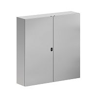 Корпус навесной STH с М/П двухдверный из нержавеющей cтали AISI304 ВxШxГ 1200x1200x300 мм, без фланца, IP55 | код R5STH12123-304 | DKC