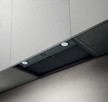 Вытяжка встраиваемая Elica Boxin LX/BL MAT/A/120 черный управление: поворотные переключатели (1 мотор) | код 1678035 | ELICA
