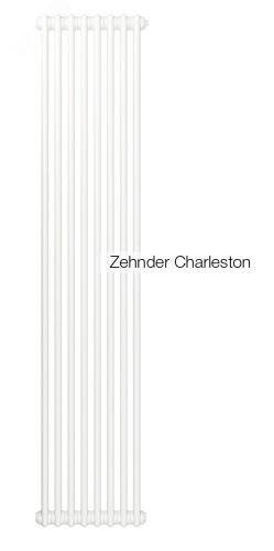 Радиатор трубчатый настенный трехрядный 1800/100/8 боковое подключение с комплектом кронштейнов белый | код 3180_08_9016_1270_CVD1BH | Zehnder Радиатор трубчатый настенный трехрядный 1800/100/8 боковое подключение с комплектом кронштейнов белый | код 3180_08_9016_1270_CVD1BH | Zehnder