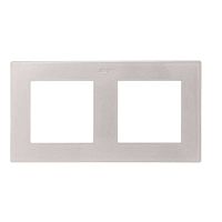 Рамка 2-м алюм. | Код. 2400620-033 | Smon