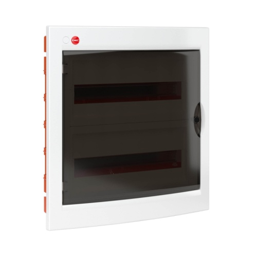 Щиток встраив.с двер.36мод.,IP41,бел.,с усил. клем.блок.2х87312 | код 81736 | DKC