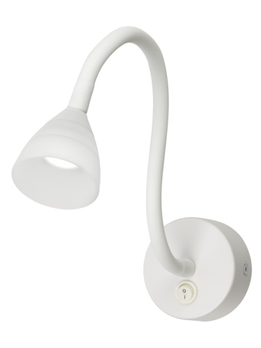 Спот на гибком основании СГС-01, 3 Вт, COB, 270 лм, 4000 K, IP20, Лантана, c выкл., белый, TDM | код SQ0358-0380 | TDM