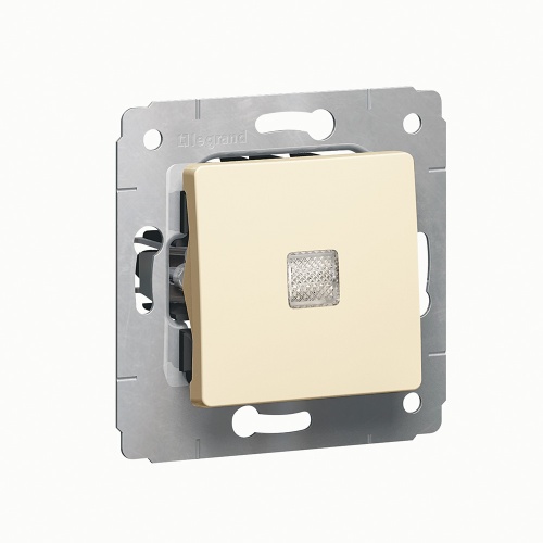 Cariva DIY Выключатель с подсв. 10 А, слоновая кость | код 695901 | Legrand Cariva DIY Выключатель с подсв. 10 А, слоновая кость | код 695901 | Legrand