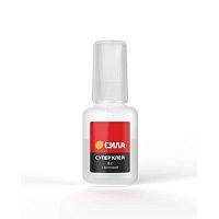 Супер-клей 8 г туба с кисточкой SSBL1-8 СИЛА | код Б0066720 | ЭРА