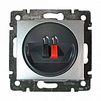 Аудио-розетка VALENA CLASSIC, алюминий | код. 770223 | Legrand