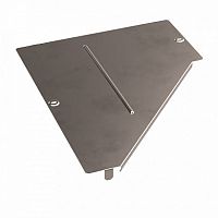 Крышка переходника левого Стандарт INOX (AISI 409) 500х200 Промрукав | код PR16.5652 | ПРОМРУКАВ