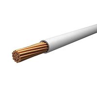 Провод ПуГВнг(А)-LS 1х1.0 ГОСТ (бухта 100м) белый | код SQ0124-0823 | РЭМЗ ТМ