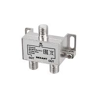 Делитель ТВ "краб" х2 под F разъем 5-1000 МГц | Код. 05-6001 | Rexant